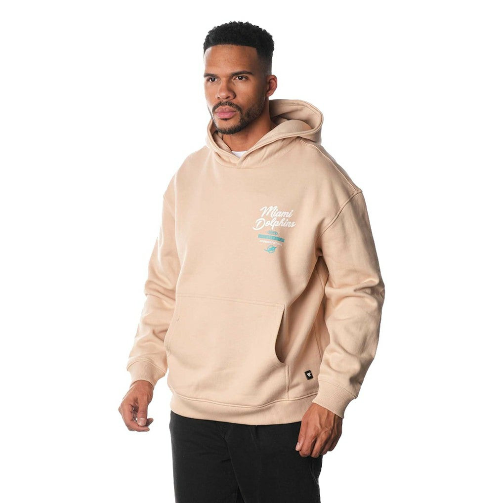 The Wild Collective Unisex Fleece Pullover Hoodie - Miami Dolphins
