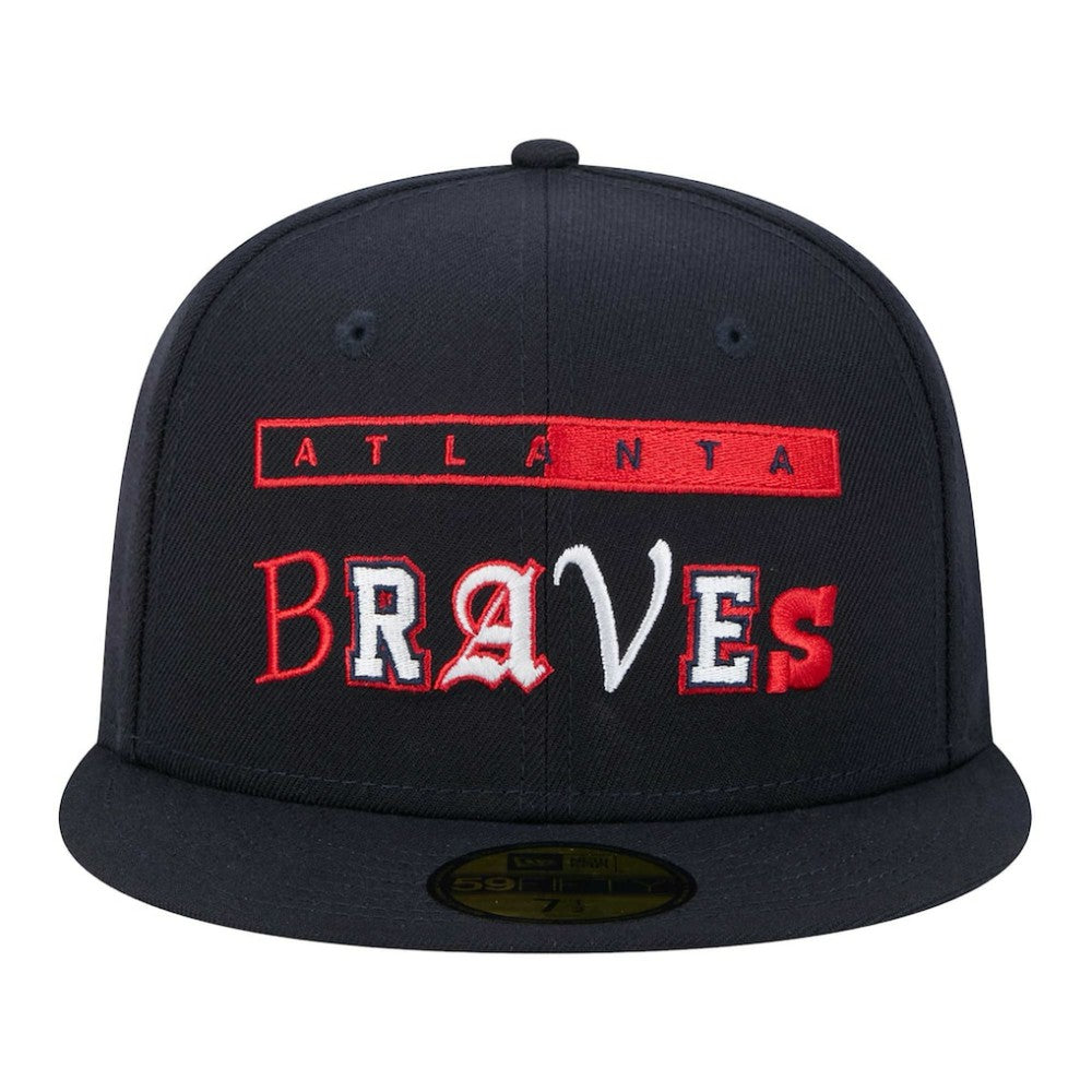 MLB Atlanta Braves New Era Ransom 59FIFTY Fitted Hat