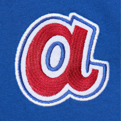 MLB Hank Aaron Atlanta Braves Mitchell & Ness Cooperstown Collection Heavyweight Premium Player Vintage Logo T-Shirt