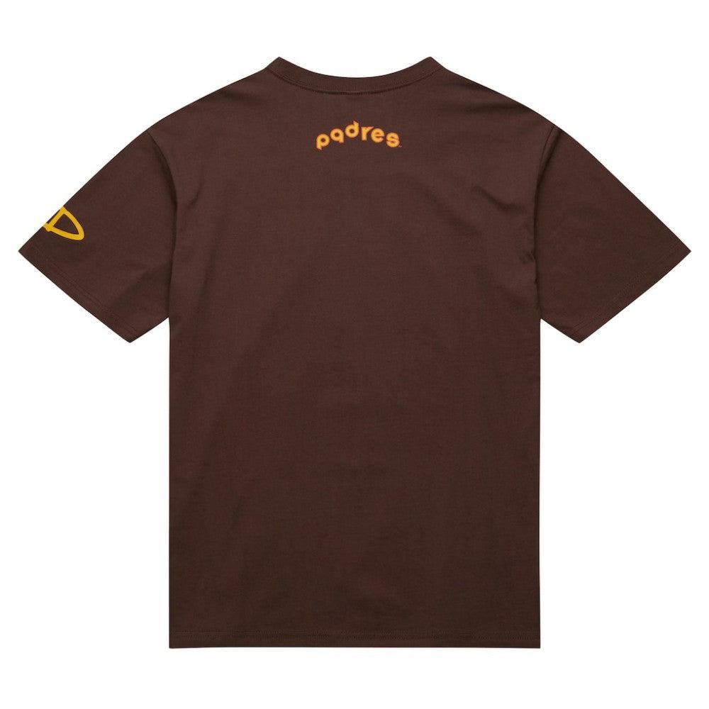 MLB Tony Gwynn San Diego Padres Mitchell & Ness Cooperstown Collection Heavyweight Premium Player Vintage Logo T-Shirt