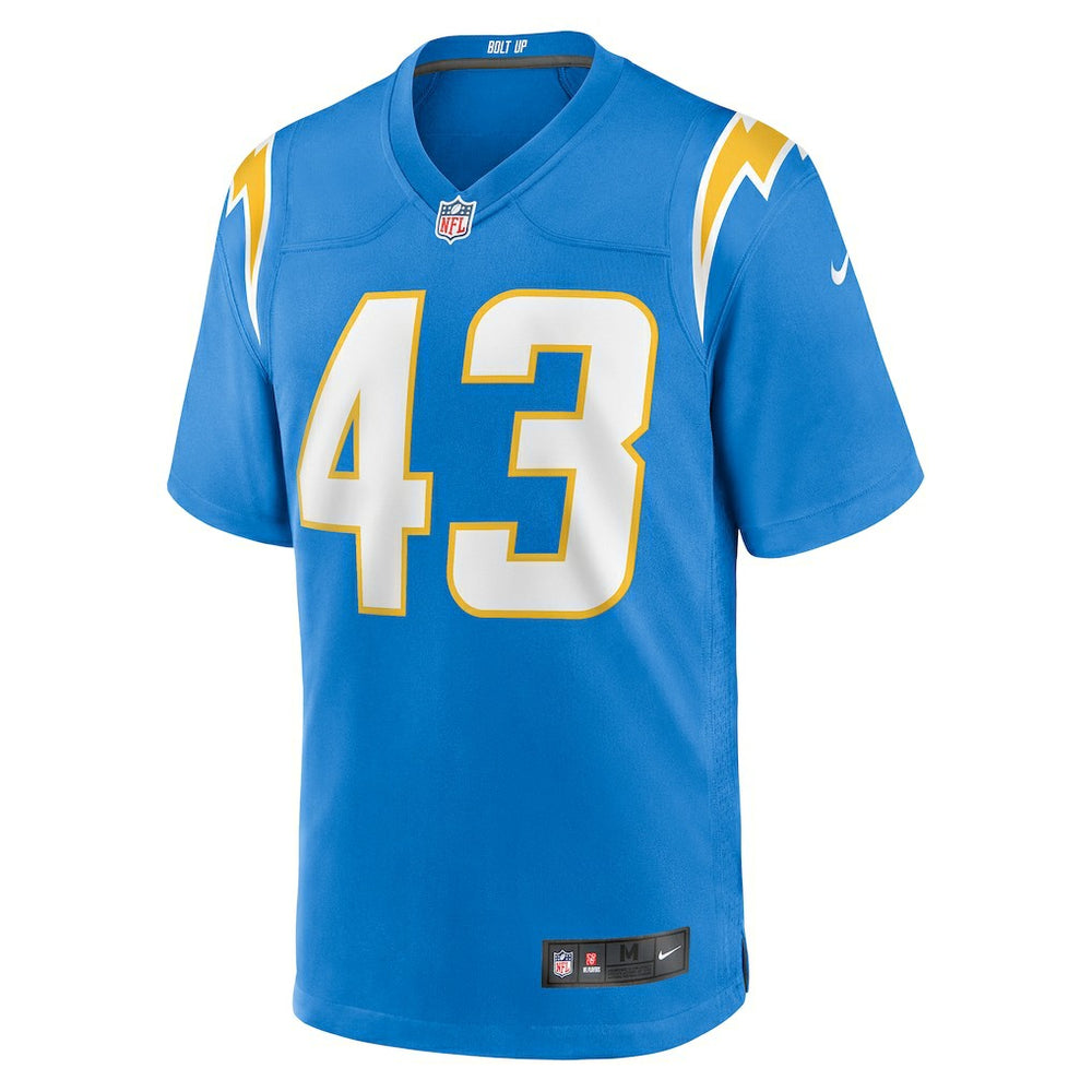 Troy Dye  Game Jersey - Los Angeles Chargers