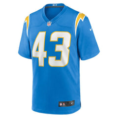 Troy Dye  Game Jersey - Los Angeles Chargers