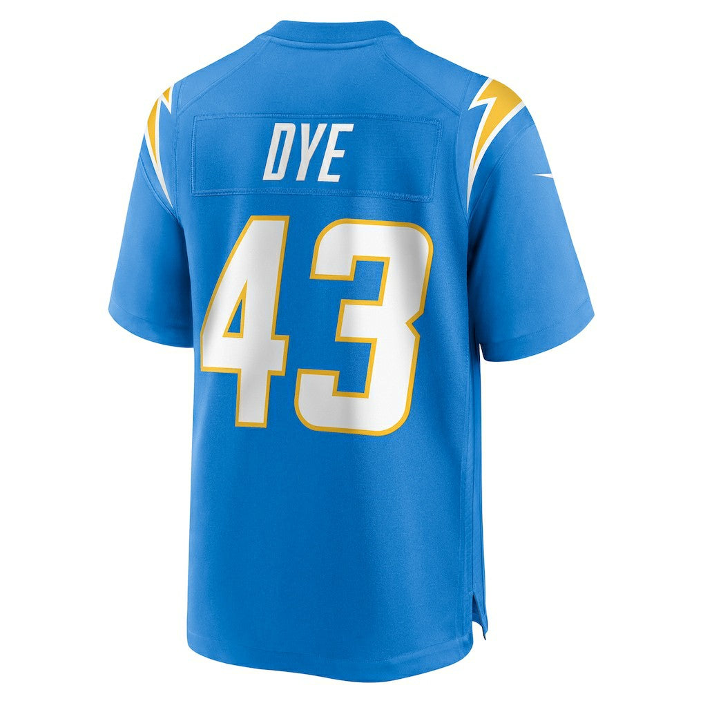 Troy Dye  Game Jersey - Los Angeles Chargers
