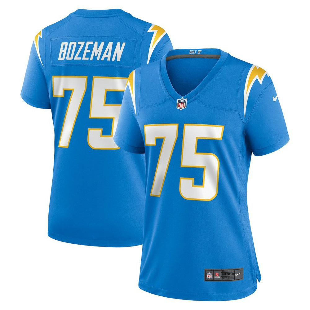 Bradley Bozeman  Women's Game Jersey - Los Angeles Chargers