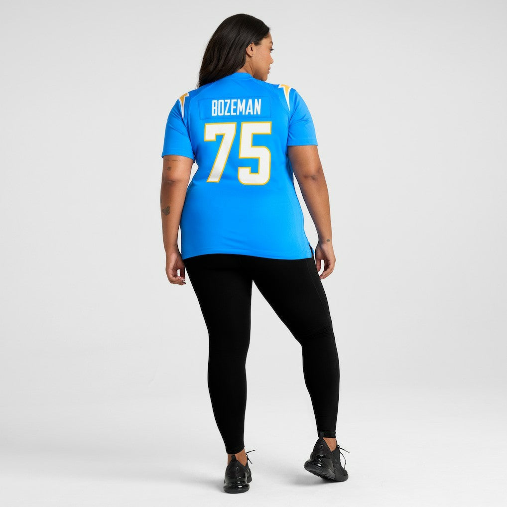Bradley Bozeman  Women's Game Jersey - Los Angeles Chargers