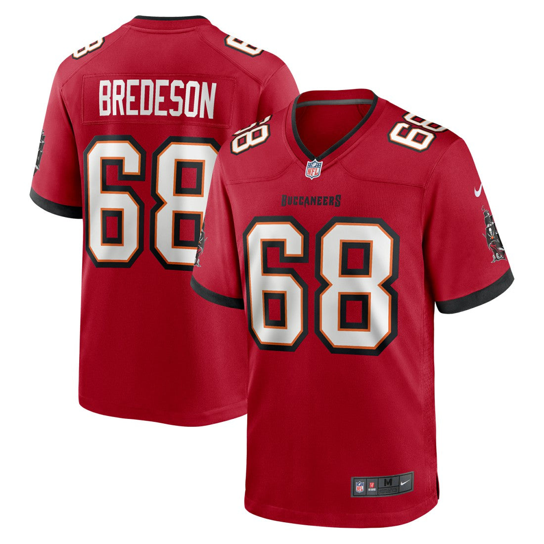 Ben Bredeson  Game Jersey - Tampa Bay Buccaneers