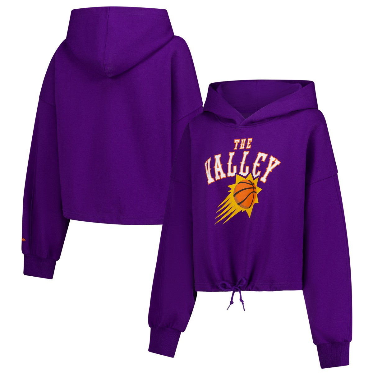 NBA Phoenix Suns Women's 2024/25 City Edition Cropped Pullover Hoodie