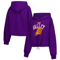 NBA Phoenix Suns Women's 2024/25 City Edition Cropped Pullover Hoodie