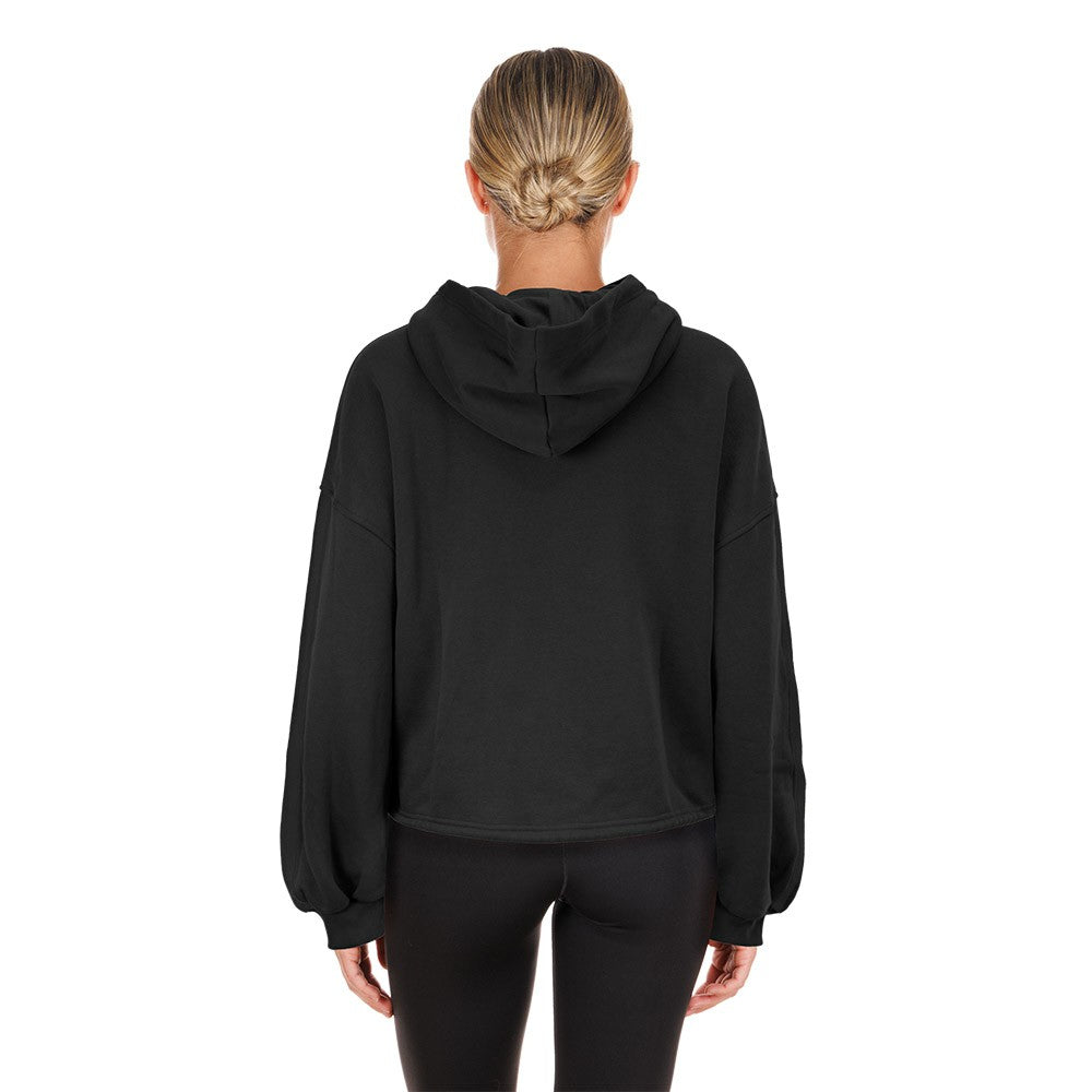 NBA Toronto Raptors Women's 2024/25 City Edition Cropped Pullover Hoodie