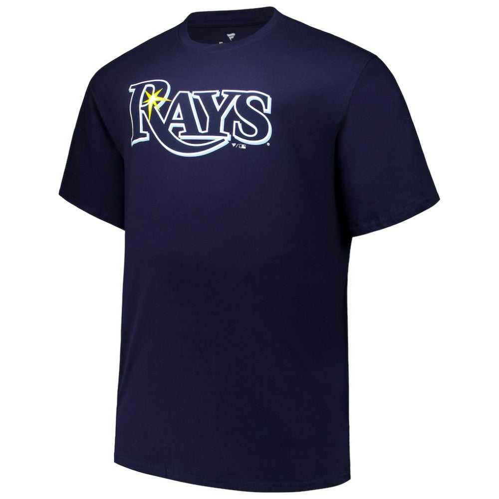 MLB Junior Caminero Tampa Bay Rays Fanatics Big & Tall Name & Number T-Shirt