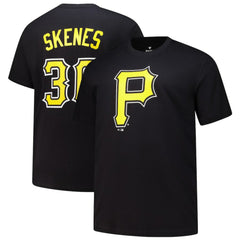 MLB Paul Skenes Pittsburgh Pirates Fanatics Big & Tall Name & Number T-Shirt