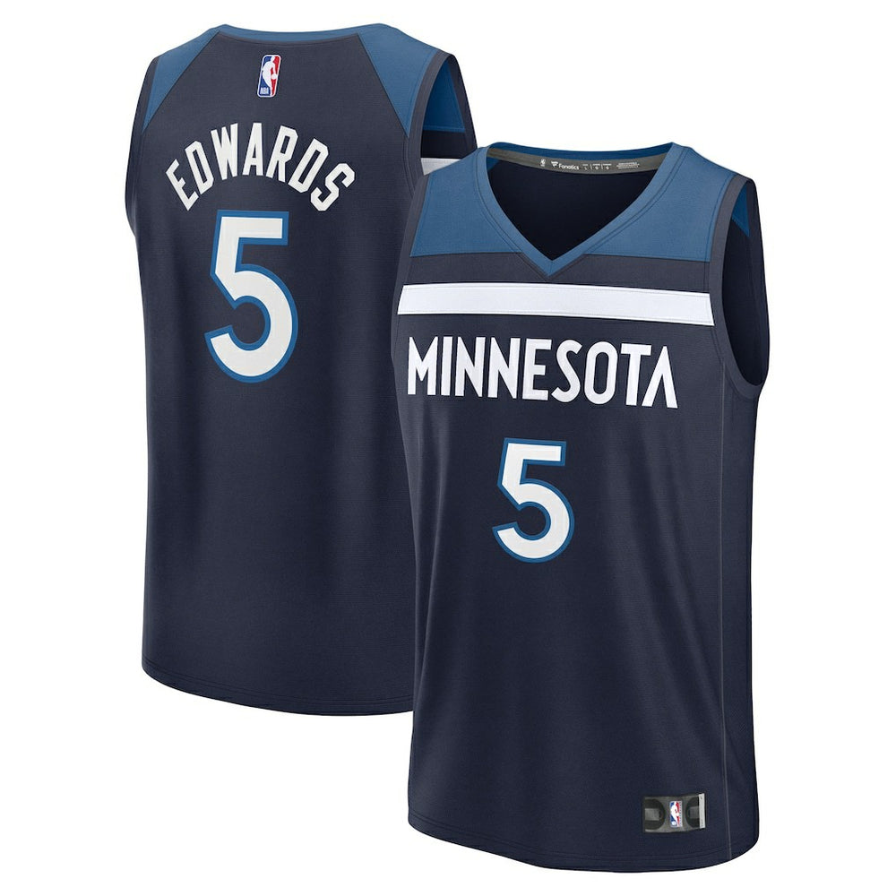 NBA Anthony Edwards Minnesota Timberwolves Fast Break Replica Player Jersey
