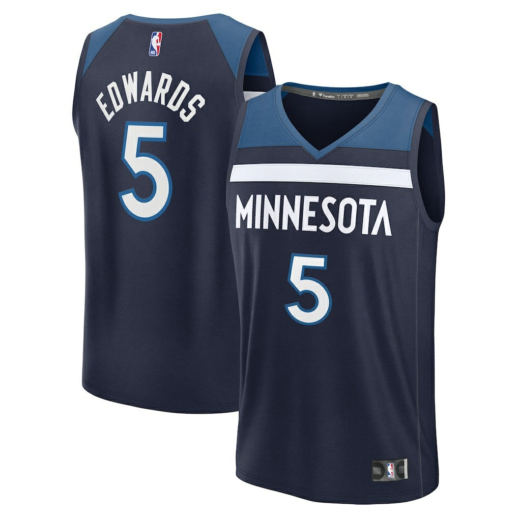 NBA Anthony Edwards Minnesota Timberwolves Fast Break Replica Player Jersey