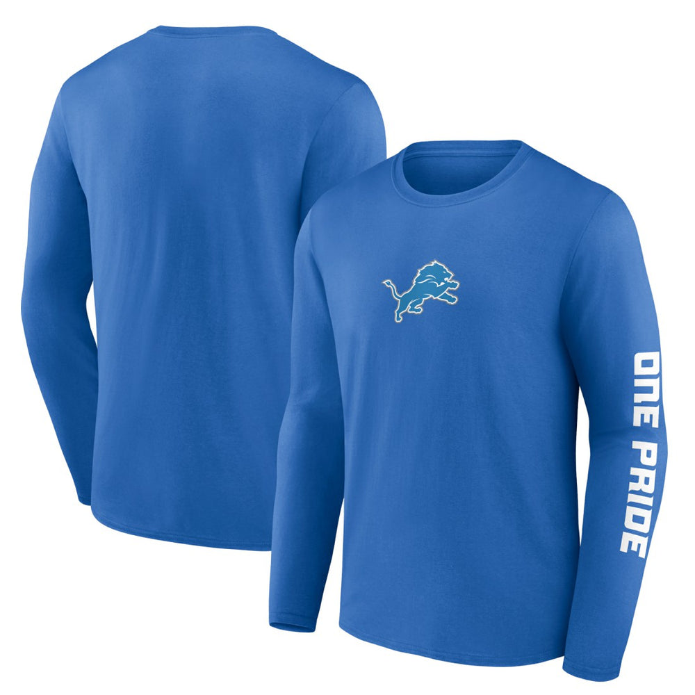 One Pride Long Sleeve T-Shirt - Detroit Lions