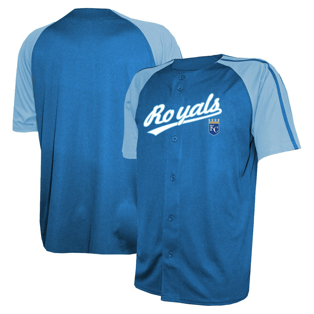 MLB Kansas City Royals Stitches Team Raglan Jersey