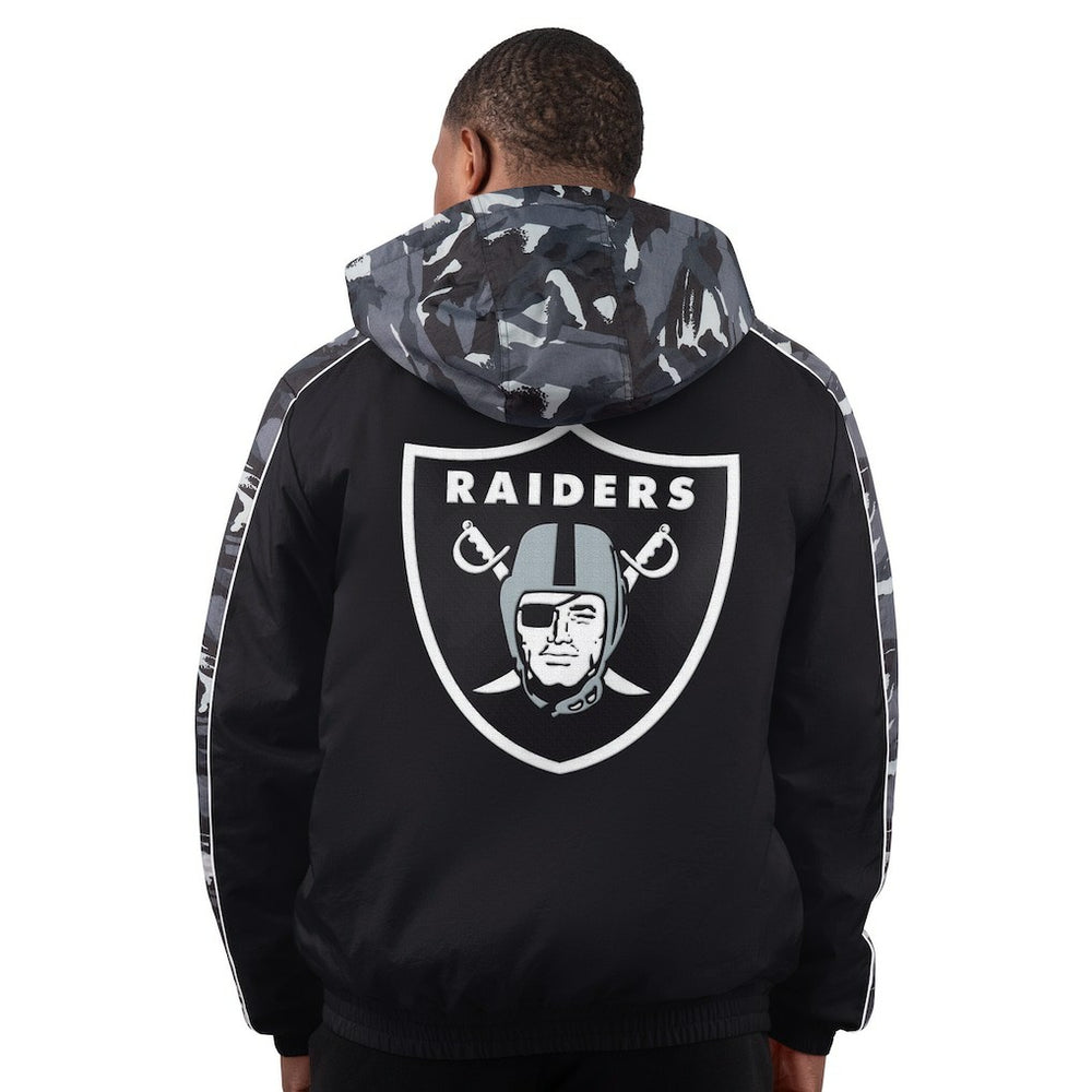 Starter Thursday Night Gridiron Full-Zip Jacket - Las Vegas Raiders