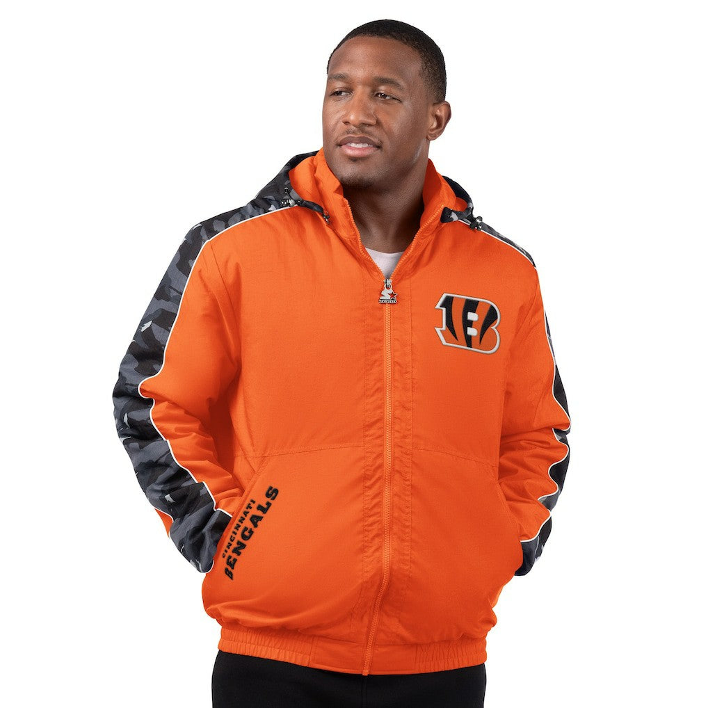 Starter Thursday Night Gridiron Full-Zip Jacket - Cincinnati Bengals