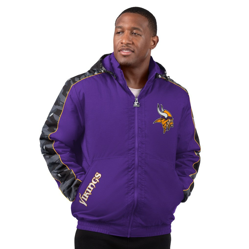 Starter Thursday Night Gridiron Full-Zip Jacket - Minnesota Vikings