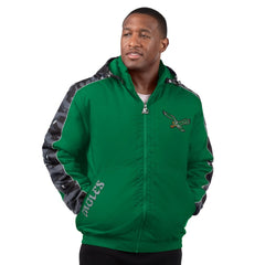 Starter Thursday Night Gridiron Full-Zip Hoodie Jacket - Philadelphia Eagles
