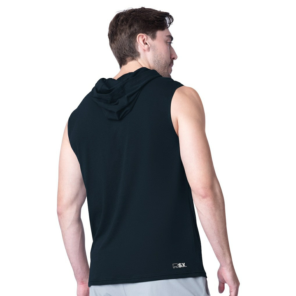 MSX by Michael Strahan Action Sleeveless Pullover Hoodie - Cincinnati Bengals