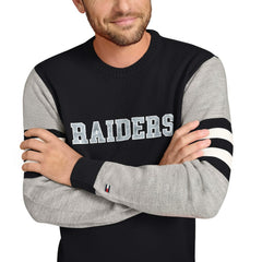 Tommy Hilfiger Acrylic Crewneck Pullover Sweater - Las Vegas Raiders