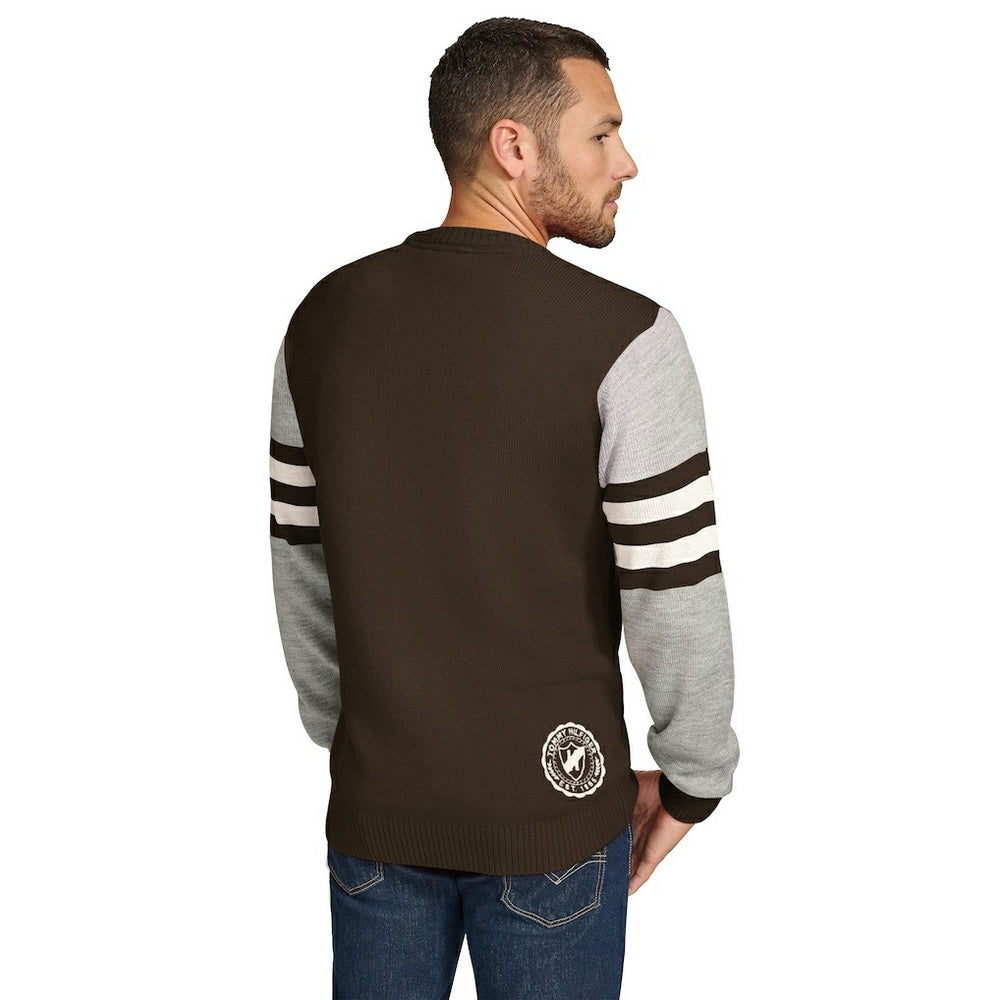 Tommy Hilfiger Acrylic Crewneck Pullover Sweater - Cleveland Browns