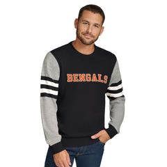 Tommy Hilfiger Acrylic Crewneck Pullover Sweater - Cincinnati Bengals