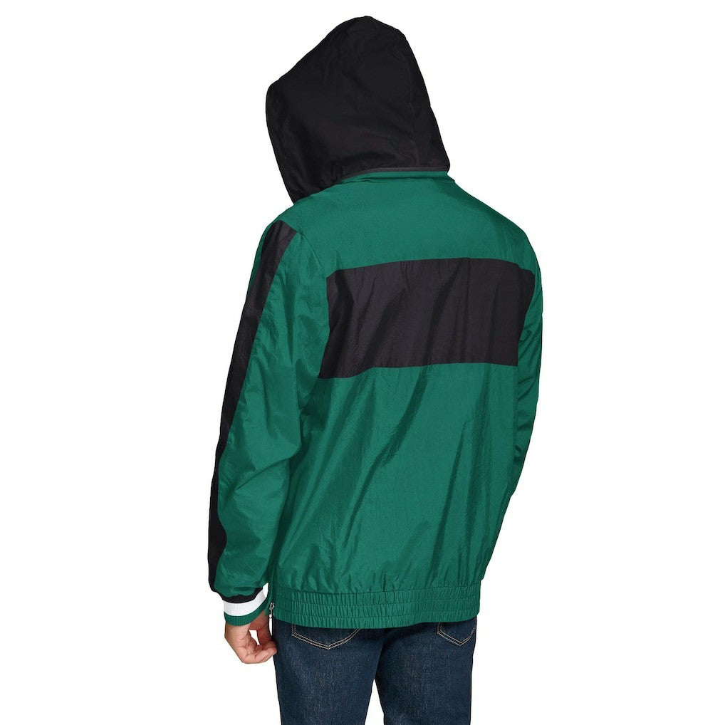 Tommy Hilfiger Gael Lightweight Half-Zip Hoodie Jacket - New York Jets