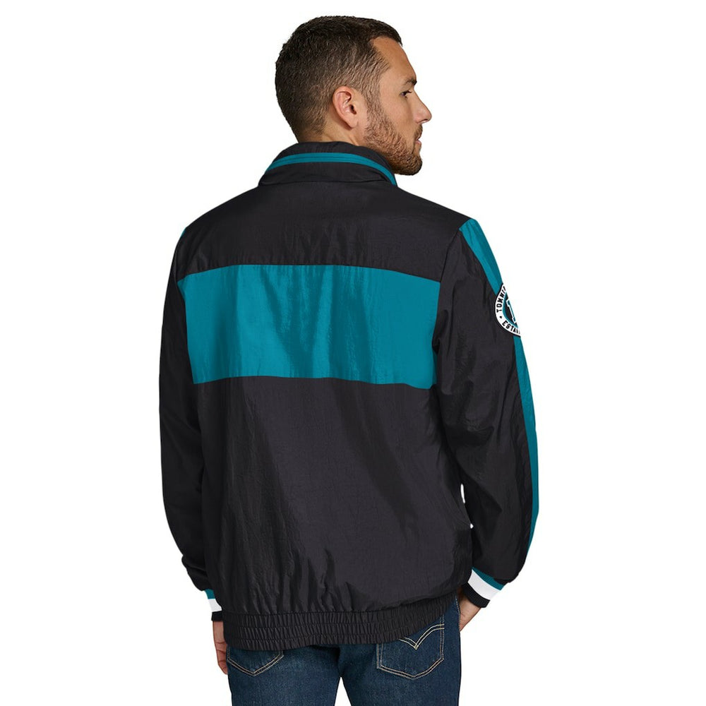 Tommy Hilfiger Gael Lightweight Half-Zip Pullover Hoodie Jacket - Jacksonville Jaguars