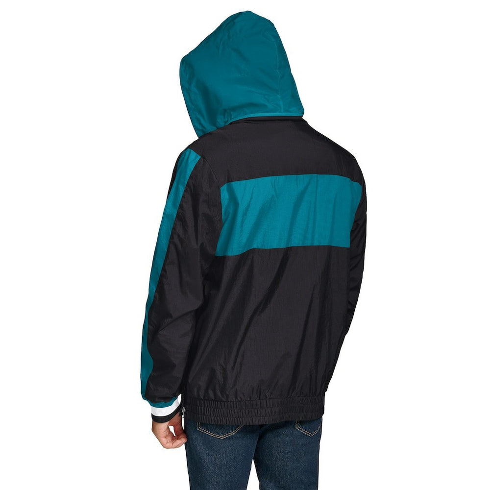 Tommy Hilfiger Gael Lightweight Half-Zip Pullover Hoodie Jacket - Jacksonville Jaguars