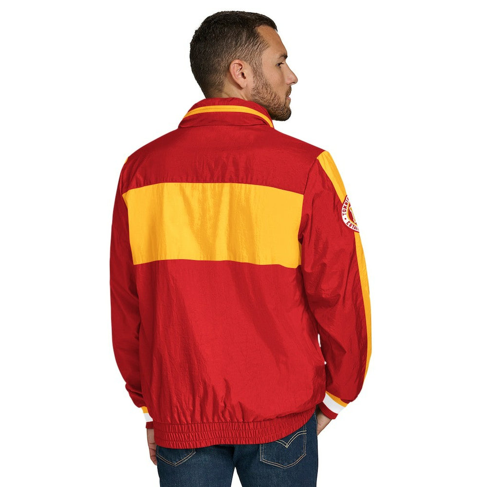 Tommy Hilfiger Gael Lightweight Half-Zip Hoodie Jacket - Kansas City Chiefs