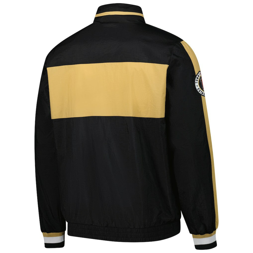 Tommy Hilfiger Gael Lightweight Half-Zip Hoodie Jacket - New Orleans Saints
