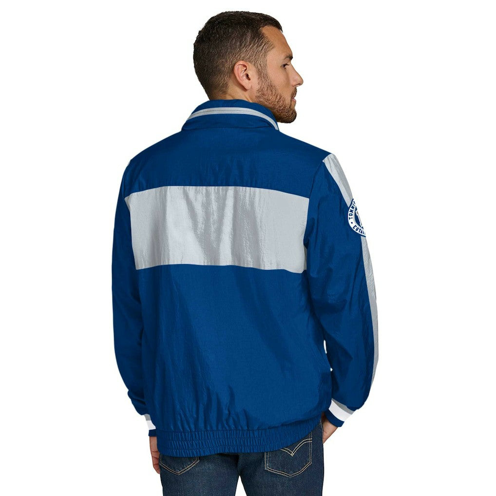 Tommy Hilfiger Gael Lightweight Half-Zip Pullover Hoodie Jacket - Indianapolis Colts