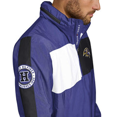 Tommy Hilfiger Gael Lightweight Half-Zip Pullover Hoodie Jacket - Baltimore Ravens