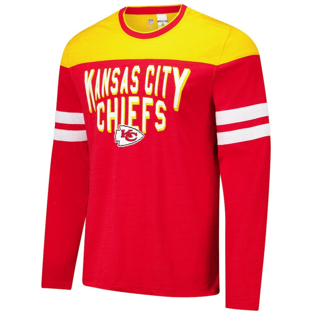 G-III Sports by Carl Banks Adaptive Hail Mary Long Sleeve T-Shirt - Kansas City Chiefs