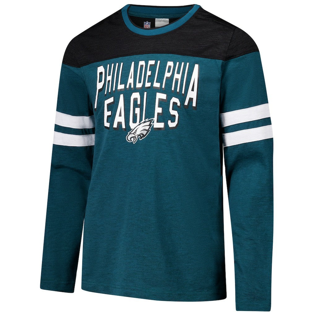 G-III Sports by Carl Banks Adaptive Hail Mary Long Sleeve T-Shirt - Philadelphia Eagles