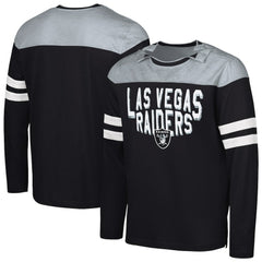 G-III Sports by Carl Banks Adaptive Hail Mary Long Sleeve T-Shirt - Las Vegas Raiders