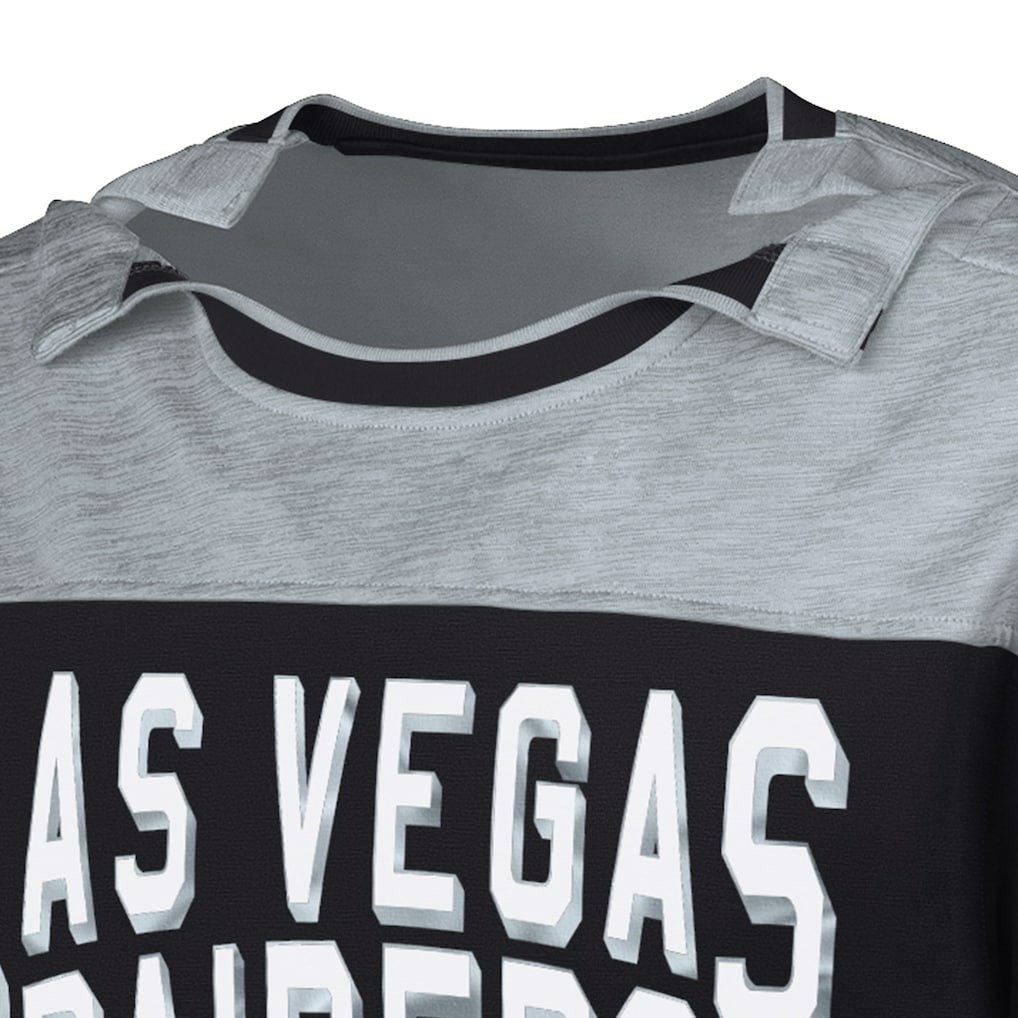 G-III Sports by Carl Banks Adaptive Hail Mary Long Sleeve T-Shirt - Las Vegas Raiders