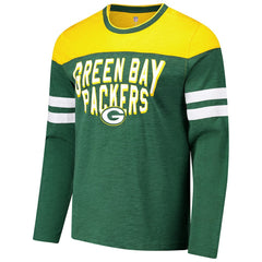 G-III Sports by Carl Banks Adaptive Hail Mary Long Sleeve T-Shirt - Green Bay Packers