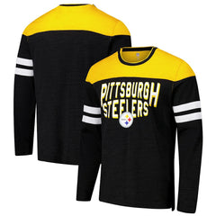 G-III Sports by Carl Banks Adaptive Hail Mary Long Sleeve T-Shirt - Pittsburgh Steelers