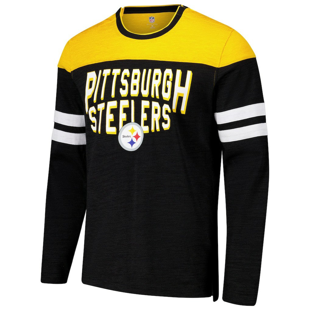 G-III Sports by Carl Banks Adaptive Hail Mary Long Sleeve T-Shirt - Pittsburgh Steelers