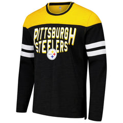 G-III Sports by Carl Banks Adaptive Hail Mary Long Sleeve T-Shirt - Pittsburgh Steelers