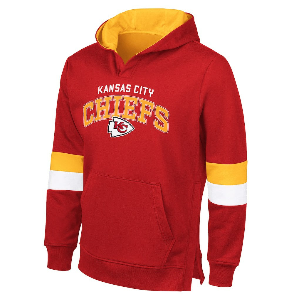 G-III Sports by Carl Banks Adaptive Faceoff Pullover Hoodie - Kansas City Chiefs