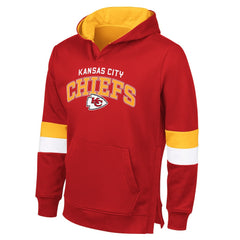 G-III Sports by Carl Banks Adaptive Faceoff Pullover Hoodie - Kansas City Chiefs