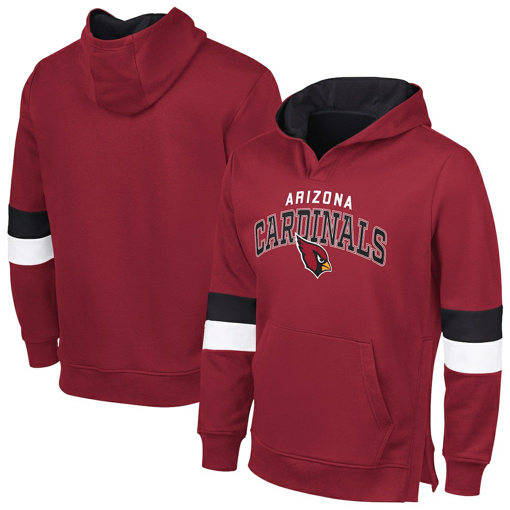 G-III Sports by Carl Banks Adaptive Faceoff Pullover Hoodie - Arizona Cardinals