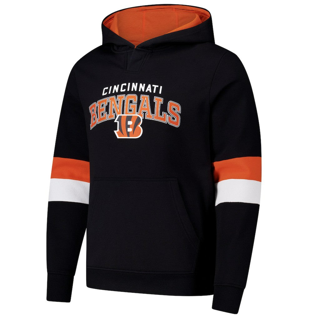 G-III Sports by Carl Banks Adaptive Faceoff Pullover Hoodie - Cincinnati Bengals