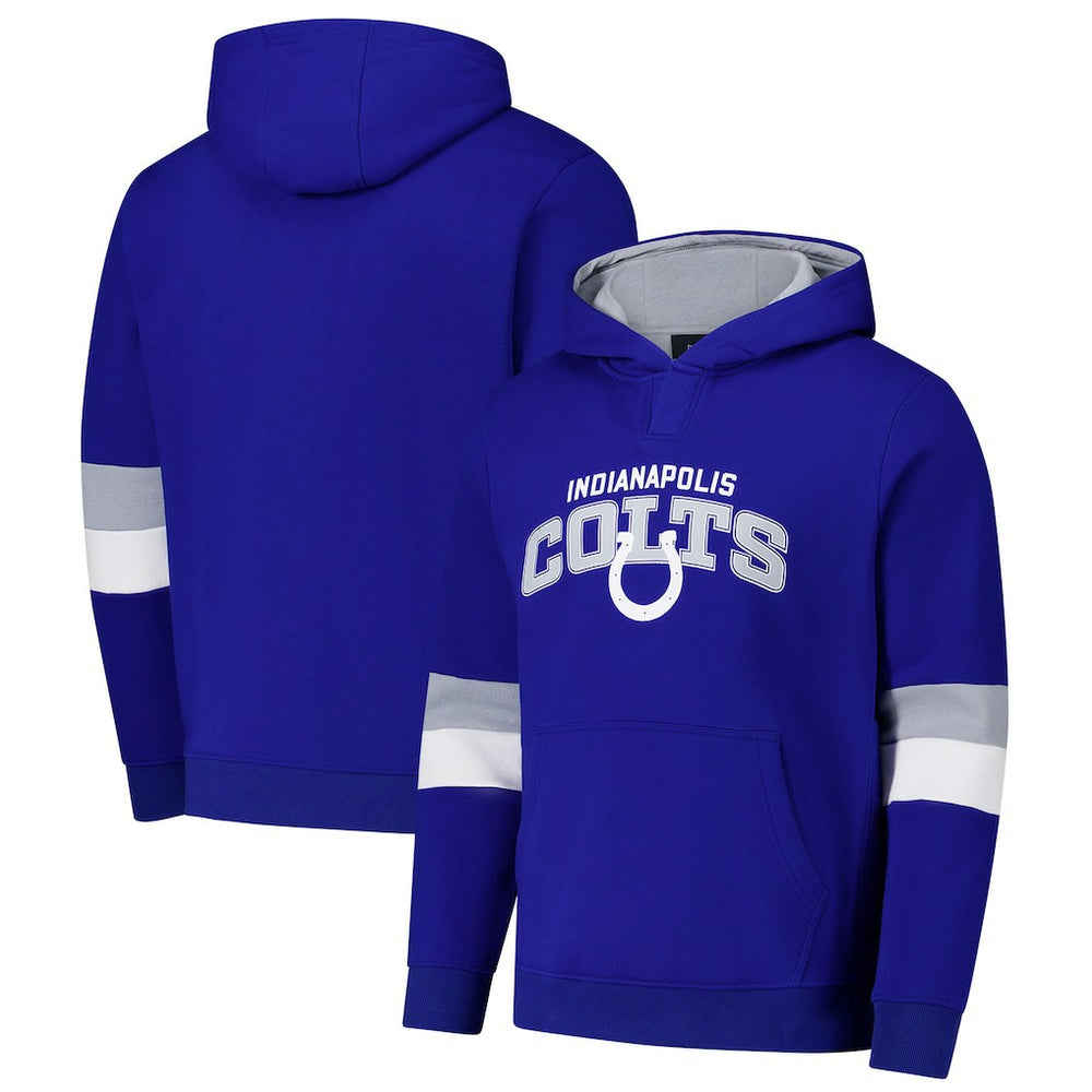 G-III Sports by Carl Banks Adaptive Faceoff Pullover Hoodie - Indianapolis Colts