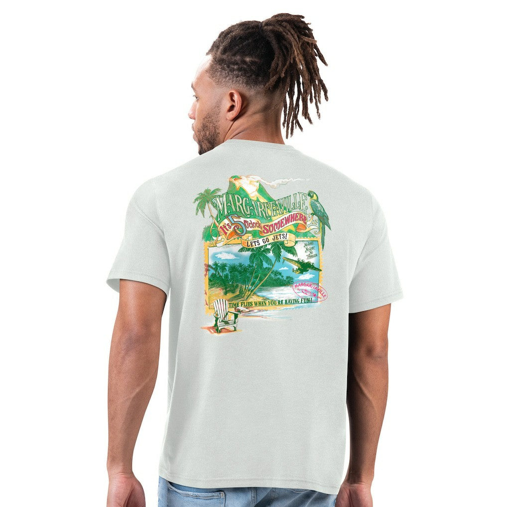 Margaritaville Time Flies T-Shirt - New York Jets