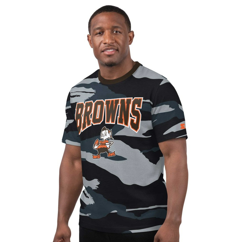 Starter Thursday Night Gridiron Classics Vintage Logo T-Shirt - Cleveland Browns
