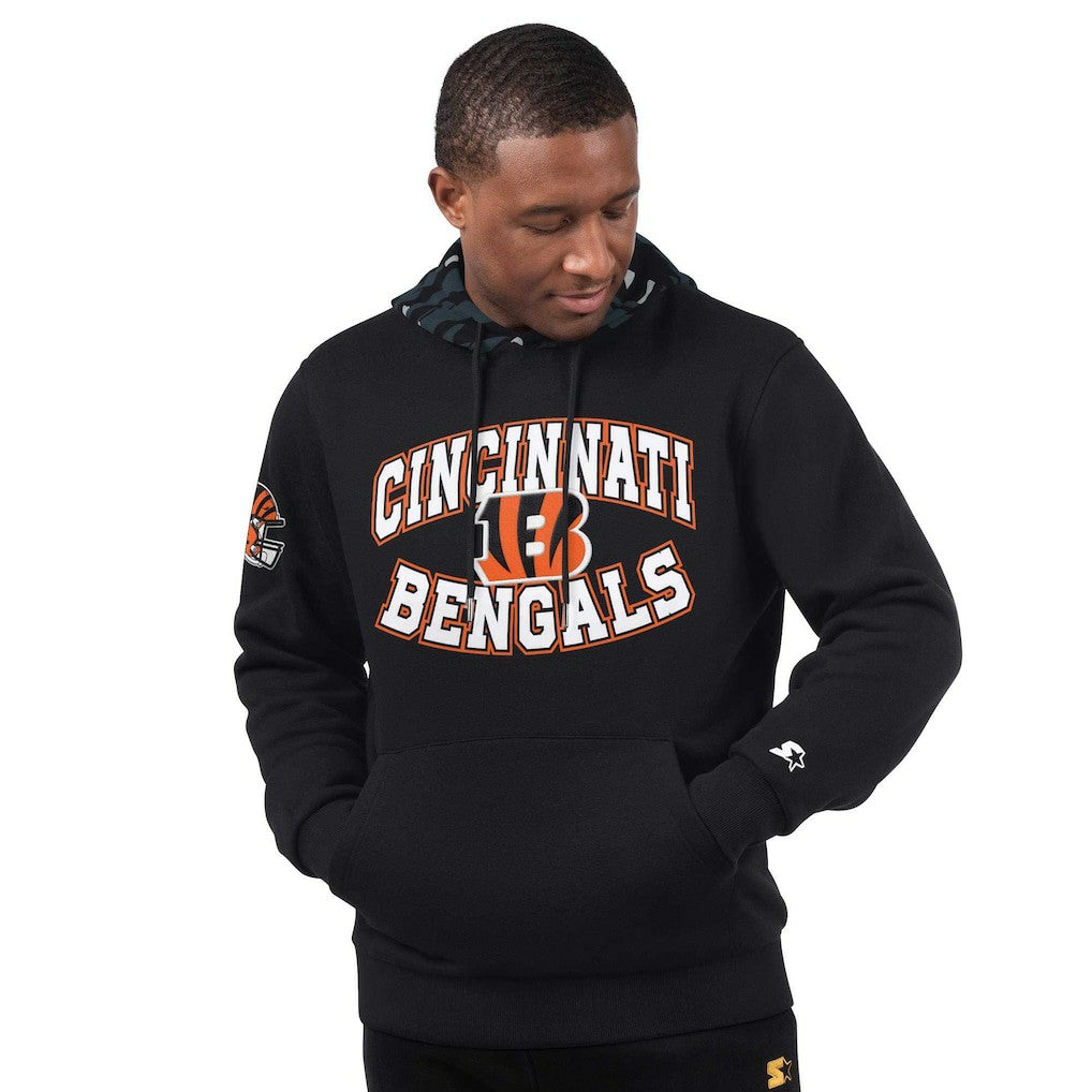 Starter Thursday Night Gridiron Pullover Hoodie - Cincinnati Bengals
